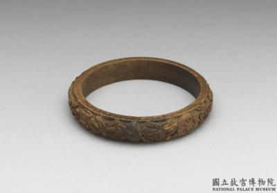 图片[3]-Agarwood bracelet carved with Eight Treasures decoration, Qing dynasty (1644-1911)-China Archive